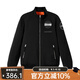 凡客誠品立領(lǐng)刺繡賽車棉服 XIAOMI SU7 Ultra紐北圈速記錄紀(jì)念版新年戰(zhàn)袍 黑色 M