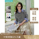 茵曼老錢(qián)風(fēng)POLO領(lǐng)洋氣針織衫秋冬女裝打底長(zhǎng)袖毛衣上衣 格調(diào)灰 M 