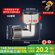 一靚全銅4分活接90直角彎頭洗衣機(jī)水龍頭進(jìn)水管出水彎頭嘴卡扣轉(zhuǎn)接頭 A1款：4分活接內(nèi)絲轉(zhuǎn)4分外絲彎頭