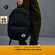 匡威（Converse）官方 Straight Edge男女休閑簡約雙肩包書包10021138 10021138-A01/黑色 OSFA
