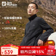 Jack Wolfskin狼爪抓絨衣男秋冬休閑保暖抓絨服外套夾克5032751 黑色 L