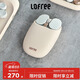 洛斐（Lofree）無(wú)線(xiàn)鼠標常規多系統兼容藍牙多功能電腦筆記本辦公家用奶茶色鼠標