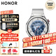 榮耀手表5 Ultra 46mm 旗艦潛水eSIM手表 藍寶石鈦合金 腕上AI 全面心臟健康守護pro 縱橫家【鈦色】