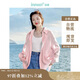 茵曼萊賽爾天絲女裝輕薄襯衫2025夏季新品襯衣上衣 經(jīng)典款-粉紅色 S