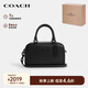 蔻馳（COACH）【品牌直供】禮物女士SATCHEL小號單肩斜挎包黑色CT776JIBLK