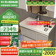 科勒（KOHLER）落地浴室柜洗手臺盆鏡柜洗臉柜組合一體盆壁掛式洗漱臺玲納2.0 玲納浴室柜-不含鏡柜60-120cm 1.1米