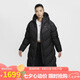 耐克（NIKE）女 AS W NSW SF DOWNFL NK WPFR PR 長款羽絨服 HF7894-010/黑色L