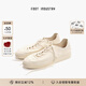 FOOT INDUSTRY 足下工業(yè)「品牌經(jīng)典」極簡德訓鞋無內(nèi)里系列牛皮輕薄舒適透氣 古白 42