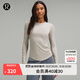 lululemon丨Hold Tight 女士緊身剪裁長(cháng)袖 T 恤 LW3FTFS 河石色 S /6