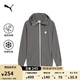 彪馬（PUMA）防曬UPF50+涼感連帽外套男子新款夏季運動(dòng)休閑上衣689287 灰色-71 L (180/100A)