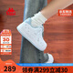 卡帕（Kappa）女鞋秋季2025新款透氣小白鞋子女款休閑運動(dòng)板鞋女潮鞋 冰山藍 38