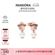 潘多拉（PANDORA）幸運星系列一片珍星耳釘玫瑰金色女七夕情人節(jié)禮物送女友
