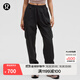 lululemon丨Cargo 女士徒步工裝褲 *網(wǎng)格拉絨 LW5GTNA 黑色 S