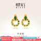 明牌珠寶七夕禮物黃金耳飾 足金5D硬金平安蛇耳釘AFH0420定價(jià) 平安蛇 約2.10-2.44克