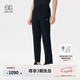 KOLON SPORT/可隆長褲 男子松緊防曬UPF50+彈力針織戶外運(yùn)動(dòng)休閑褲 LHLP5MNT15-BK 黑色 XL 180/86A