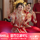 泰勒馬丁情侶秀禾服2025新款新中式旗袍婚紗新娘主紗高檔敬酒服結(jié)婚禮服 鳳冠霞帔·花嫁嘉期(僅女裝) M