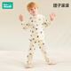如山兒童秋衣套裝棉A類(lèi)秋冬季居家寶寶秋衣褲內衣套裝家居服