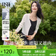 歐莎（OSA）【夏日繽紛】短款冰絲披肩空調衫女2025夏季新款輕薄針織開(kāi)衫 白色 L