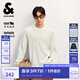 杰克·瓊斯（JACK&JONES）【七夕情人節(jié)禮物】秋冬季毛衣男士潮圓領(lǐng)針織衫套頭打底衫羊毛衫 奶白A42 M 175