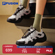 FILA FUSION斐樂潮牌女鞋2025夏季新款網(wǎng)面透氣運(yùn)動(dòng)鞋女脊骨鞋2 白中白/影黑灰-BD 37.5