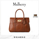 Mulberry【禮物】/瑪葆儷Bayswater手提包單肩通勤女包 褐色