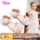 迪士尼（Disney）童鞋女童夏季涼鞋國風(fēng)漢服鞋繡花鞋兒童斷腰皮鞋DP22525粉色34碼