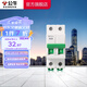 公牛（BULL）LB3斷路器 2P空氣開關(guān)斷路器家用電源雙進(jìn)雙出雙極空開斷路器 【空開2P 10A】