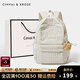 CinvaiKrose輕便簡(jiǎn)約雙肩包女2025新款小眾設計初高中生上課書(shū)包 奶油白