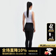 捷酷（jakroo）春夏款EX-ONE第四季女士騎行褲緊身薄款儲物側兜背帶長(cháng)褲套裝 黑色 M