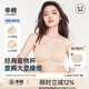 幸棉外擴文胸小胸顯大聚攏漫畫(huà)胸厚杯墊無(wú)痕無(wú)鋼圈軟支撐收副乳內衣女 【2件更劃算】背扣款 膚色+膚色 M （70ABC/75AB）