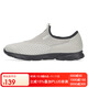 多威（Do-win）健步鞋男女休閑運動(dòng)鞋防滑透氣耐磨慢跑步鞋懶人一腳蹬鞋HS62202 灰黑色/HS62202A 41