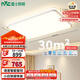 雷士（NVC）全光譜護(hù)眼吸頂燈客廳燈2025流行燈具簡(jiǎn)約臥室LED照明燈具-悅晨X