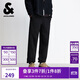 杰克·瓊斯（JACK&JONES） 男裝秋季衛褲合體純色百搭收口褲腳加絨抽繩長(cháng)褲褲子22531D039
