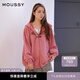 moussy 新品男友風(fēng)貼布刺繡拉鏈外衣外套女028HAZ90-0871 090粉紅色 均碼 00020/F
