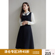 獨束大碼女裝優(yōu)雅甜美氛圍感時尚套裝女法式小香風(fēng)外套連衣裙兩件套 連衣裙 2XL