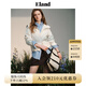 ELAND【優(yōu)可絲】衣戀短外套女連帽設計透氣舒適外套2025夏季新款 象牙白/白色(39)Ivory L /170