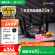 華碩（ASUS）【國(guó)家補(bǔ)貼15%】ROG八爪魚7 WiFi7電競(jìng)無線三頻路由器 雙萬兆口+四個(gè)2.5G口 Aimesh隨心組GT-BE96