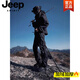 JEEP SPIRIT黑武士防水沖鋒衣男女款春秋美式工裝機能褲子爬山套裝戶(hù)外登山服 8008S黑色沖鋒衣三合一加 絨【男 2XL