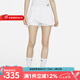 耐克（NIKE）女子短裙夏季速干褶裥網(wǎng)球運動半身裙不對稱百褶裙(含打底) DR6850-100 M
