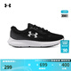 安德瑪（UNDERARMOUR）Charged Rogue 4女子運動(dòng)跑步鞋跑鞋3027005 黑色001 37.5