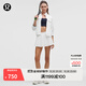 lululemon丨Varsity 女士風(fēng)琴褶高腰網(wǎng)球裙速干芯吸 LW8AKVS 白色 S /6