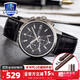 卡西歐（CASIO） 【全國聯(lián)保】三眼皮帶鋼帶商務(wù)休閑簡約石英表學(xué)生男表MTH-5001 MTH-5001L-1A
