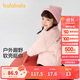 巴拉巴拉童裝兒童棉服男童女童外套2024冬裝棉衣繡花寶寶衣服208424106202