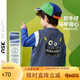 ASK JUNIOR男童馬甲秋裝小童卡通字母印花兒童馬甲外套 藍(lán)色 120