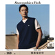 ABERCROMBIE & FITCH男裝25秋冬新款經(jīng)典小麋鹿羊毛混紡V領(lǐng)針織背心馬甲KI120-5244 海軍藍 S (175/92A)