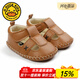 G.DUCKKIDS0-3-6-12個(gè)月寶寶學(xué)步鞋男女?huà)雰很浀追阑?-1歲不掉防撞防踢涼鞋 杏色 13 CM/70g