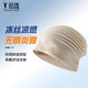 探營(yíng)者 COUTCAMP冰絲包頭帽女頭巾帽子運動(dòng)跑步速干光頭帽夏季薄款睡帽男透氣防曬 米黃色（兩用款） 均碼