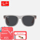 雷朋（RayBan）雷朋兒童款0RJ9069S 705987橡膠灰鏡框深灰色鏡片 尺寸48