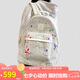 Jordan男女喬丹 滌綸 印花圖案品牌微標(biāo) 情侶款雙肩包FJ6784-133白 均碼