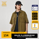 卡賓男裝山系風(fēng)短袖襯衫寬松24夏新款潮流商場(chǎng)同款W3242111011 橄欖綠88 L /175/50